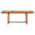Mesa de comedor jardín madera maciza acacia