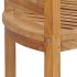 Banco banana de madera maciza de teca 180