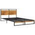 Estructura de cama de metal 120x200