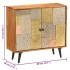 Aparador de madera maciza de acacia 80x30x75