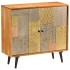 Aparador de madera maciza de acacia 80x30x75