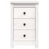 Mesitas de noche 2 uds madera maciza pino blanco 40x35x61,5