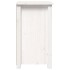 Mesitas de noche 2 uds madera maciza pino blanco 40x35x61,5