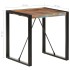 Mesa de comedor de madera maciza reciclada 70x70x75