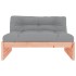 Sofá central madera maciza de abeto Douglas 120x80