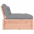 Sofá central madera maciza de abeto Douglas 120x80