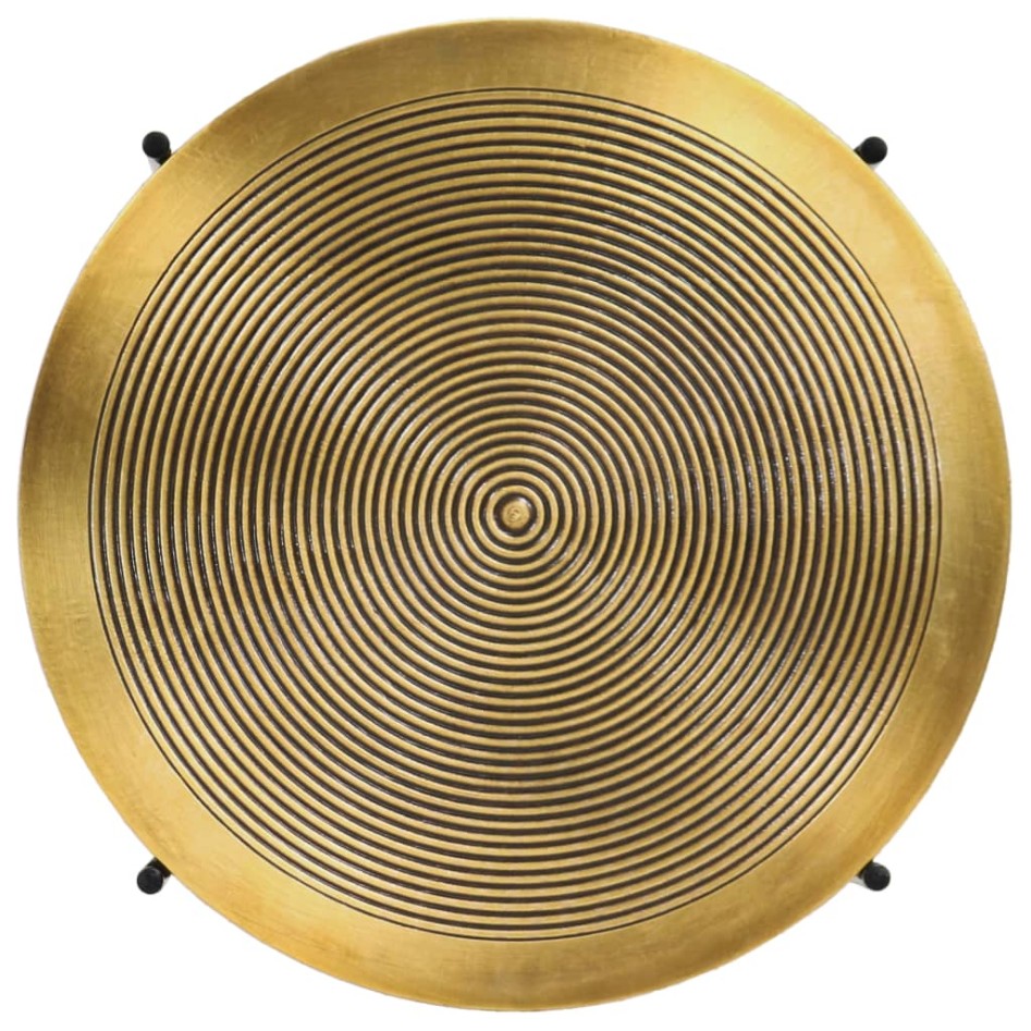 Juego de mesas con cubierta de latón MDF 2