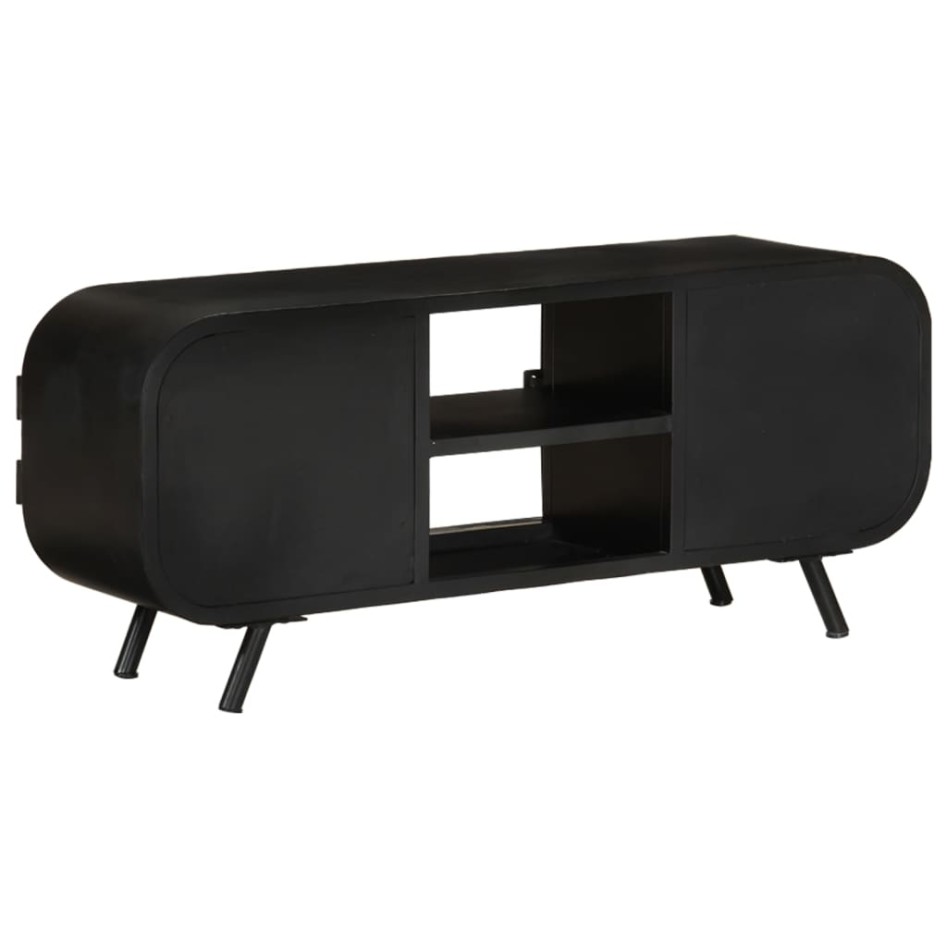 Mueble para la TV madera maciza reciclada 110x30x45