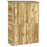 Cobertizo de herramientas madera pino impregnada 123x45x171