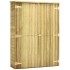 Caseta herramientas jardín madera pino impregnada 123x50x171