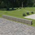 Muro de gaviones cubiertas acero galvanizado 600x30x50