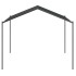 Carpa acero y tela gris antracita 4x3