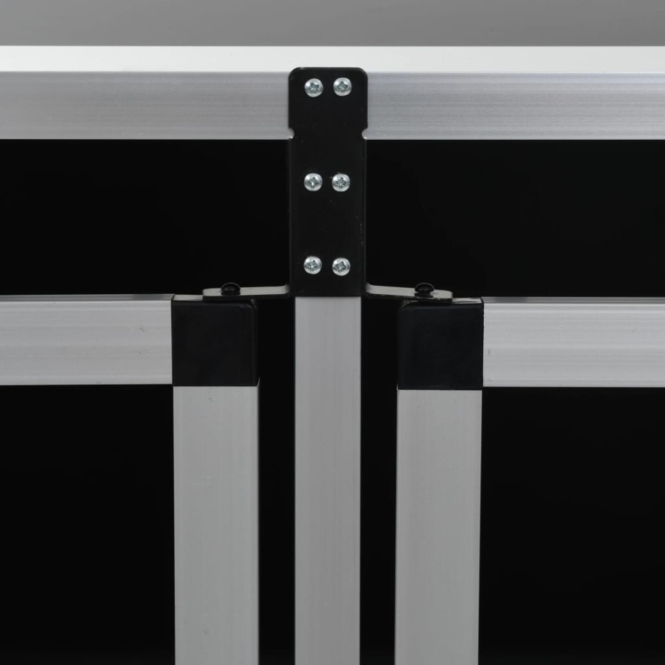 Jaula de perro con puerta doble 94x88x69