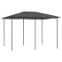 Cenador gris antracita 3x4x2,6 m 160