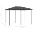 Cenador gris antracita 3x4x2,6 m 160