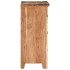 Armario auxiliar de madera maciza de acacia 55x33x75
