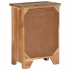 Armario auxiliar de madera maciza de acacia 55x33x75