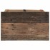 Armario auxiliar de madera maciza de acacia 55x33x75