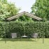 Carpa acero y tela beige 3x3