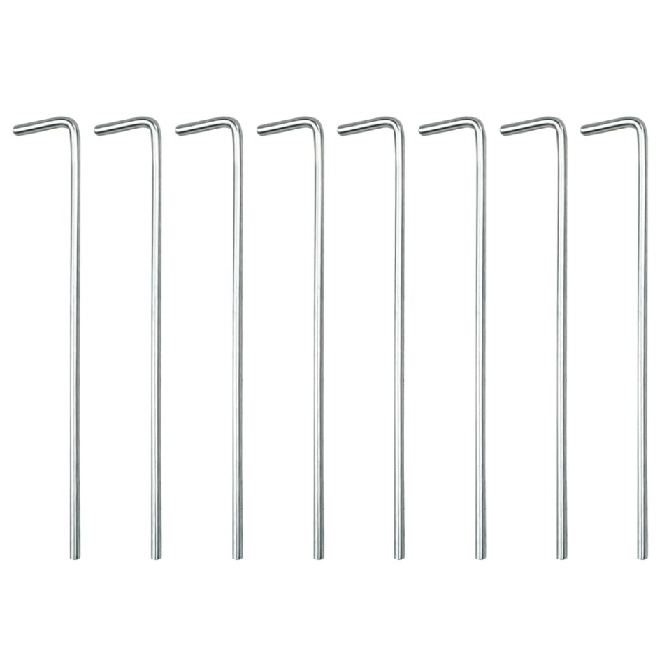 Carpa acero y tela beige 3x3