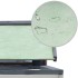 Conejera madera maciza pino y abeto gris 310x70x87