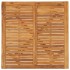 Mesa de jardín madera maciza de acacia 110x110x75
