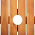 Mesa de jardín madera maciza de acacia 88x88x74