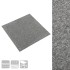 Baldosas de suelo de moqueta 20 uds 5 m² 50x50 cm