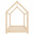 Estructura de cama infantil de madera maciza de pino 80x160