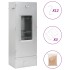Horno ahumador astillas madera acero galvanizado 44,5x29x110