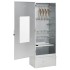 Horno ahumador astillas madera acero galvanizado 44,5x29x110