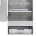 Horno ahumador astillas madera acero galvanizado 44,5x29x110