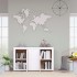 Aparador de madera contrachapada blanco 120x36x69