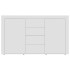 Aparador de madera contrachapada blanco 120x36x69