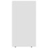 Aparador de madera contrachapada blanco 120x36x69