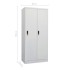 Armario de acero gris claro 80x50x180