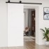 Puerta de granero madera maciza pino blanca 80x1,8x214