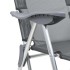Sillas de camping plegables con reposapiés 2 uds textilene
