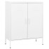 Armario almacenamiento acero blanco 80x35x101,5