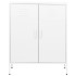 Armario almacenamiento acero blanco 80x35x101,5
