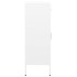 Armario almacenamiento acero blanco 80x35x101,5