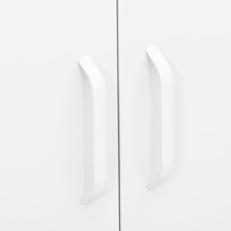 Armario almacenamiento acero blanco 80x35x101,5