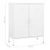 Armario almacenamiento acero blanco 80x35x101,5