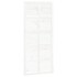 Puerta de granero madera maciza pino blanca 90x1,8x214