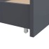 Estructura cama con cajones madera maciza de pino gris