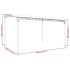 Toldo acero y tela gris antracita 4x3 m 180