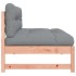 Sofá central madera maciza de abeto Douglas 120x80