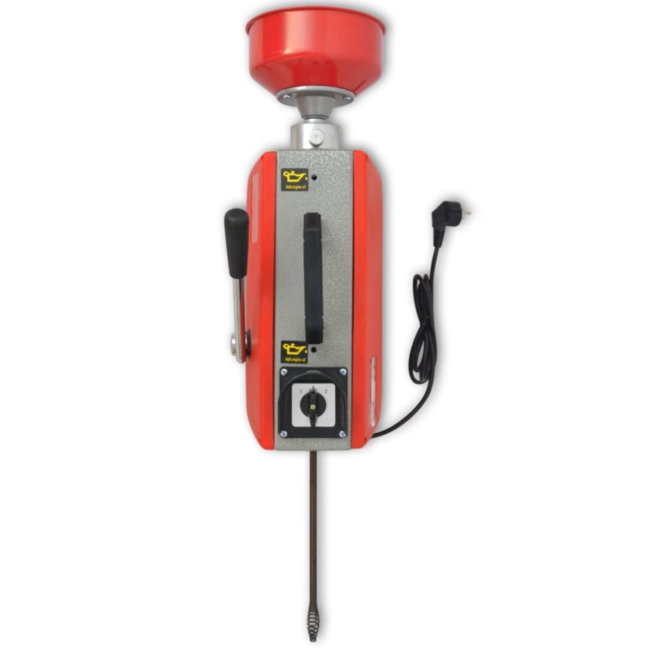 Máquina para limpieza de tuberías 250 W 15mx16mm