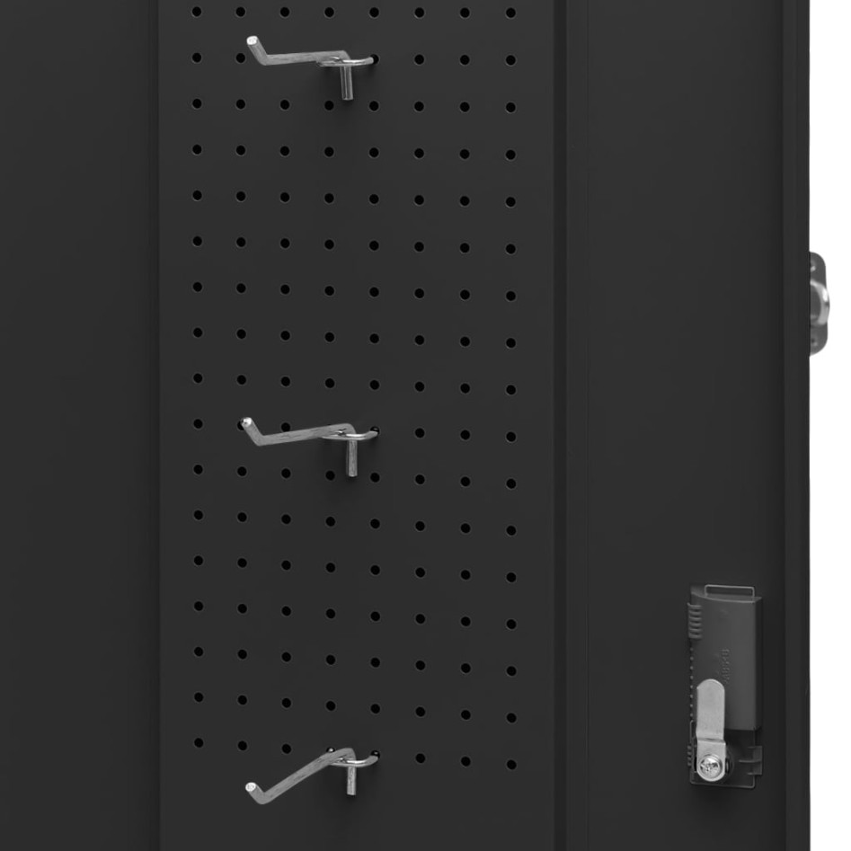 Armario para sillas de montar acero gris antracita 53x53x140