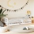 Estructura cama niños con cajones madera pino blanco 90x200